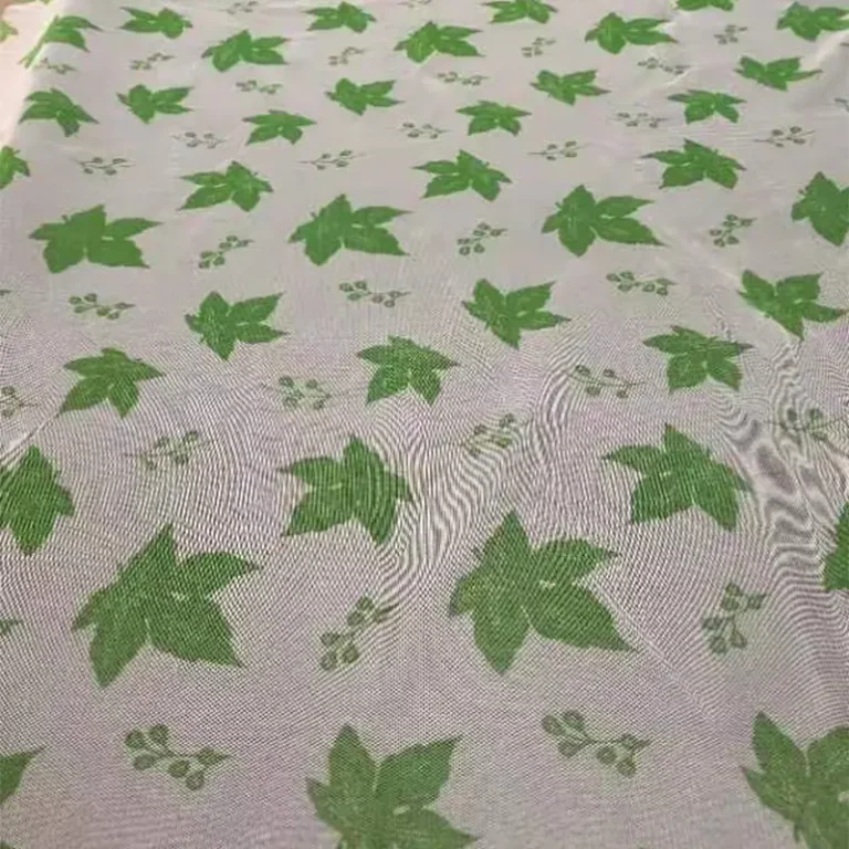 Manufacture Produced Cheap All Color Print Mosquito Net Fabric